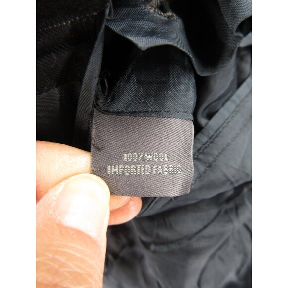 VINTAGE Brooks Brothers Sport Coat 44 Blazer Wool Pinstripe Union Made - Picture 13 of 16